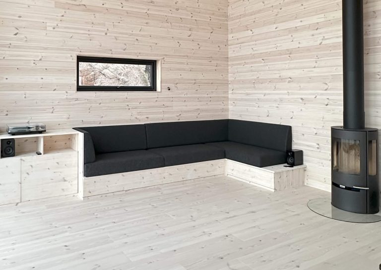 Sofa Tekstil - Amdal - 180 ullstoff
